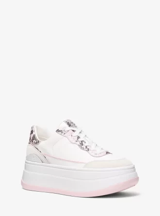 Hayes Leder-Plateau-Sneaker