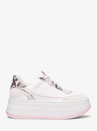 Hayes Leder-Plateau-Sneaker