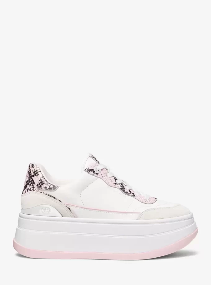 Hayes Leder-Plateau-Sneaker