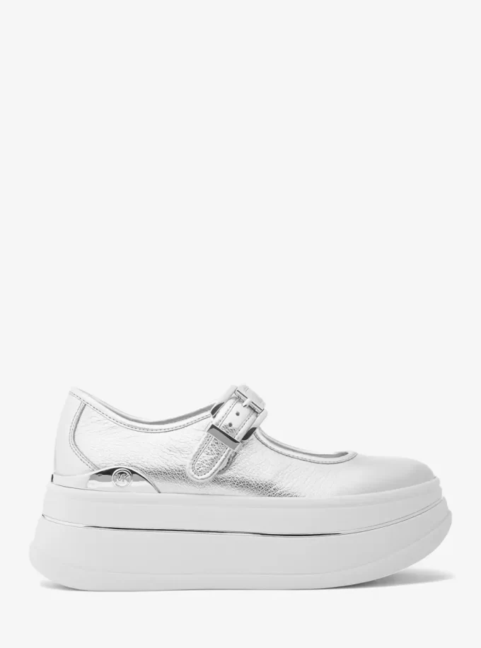 Hayes Metallic Leather Mary Jane Sneaker Hayes Metallic Leather Mary Jane Sneaker