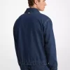 Hemdjacke aus Stretch-Denim