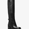 Houston Lederstiefel mit Blockabsatz
