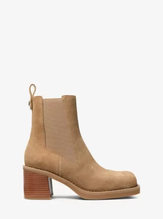 Houston Wildleder-Ankle-Boot mit Blockabsatz
