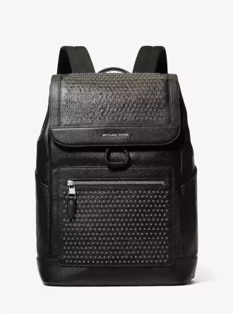 Hudson Medium Lederrucksack mit Ösen