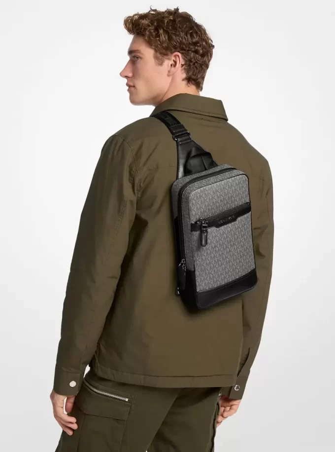 Hudson Signature Logo Reise-Umhängetasche