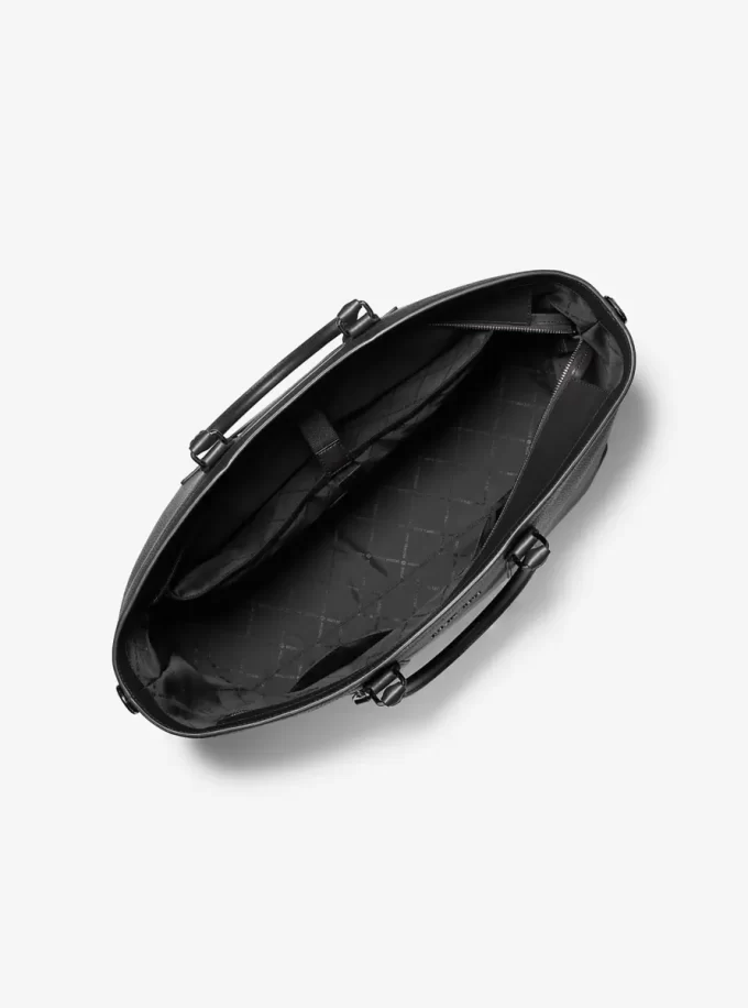 Hudson Tragetasche aus genarbtem Leder Hudson Tragetasche aus genarbtem Leder