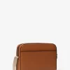 Hudson Utility Crossbody-Tasche aus genarbtem Leder