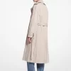 Inox Oversized Trenchcoat aus Baumwollmischgewebe