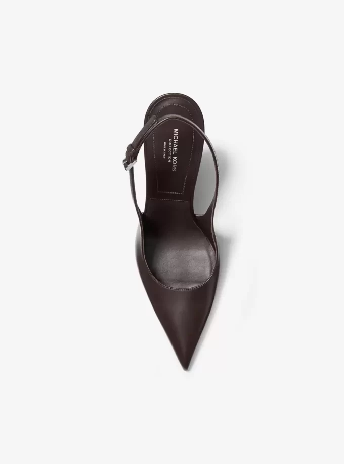 Isabella Leder-Slingback-Pumps