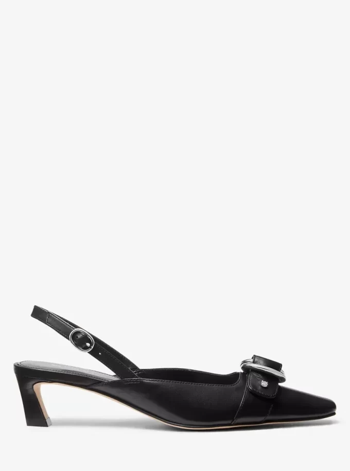Jaden Leder-Slingback-Pumps