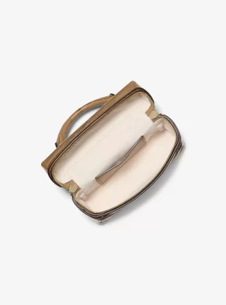 Jana Extra-kleine, wandelbare Umhängetasche aus geprägtem Krokodilleder