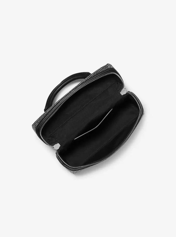 Jana Extra-Small Embellished Suede Convertible Crossbody Bag Jana Extra-Small Embellished Suede Convertible Crossbody Bag