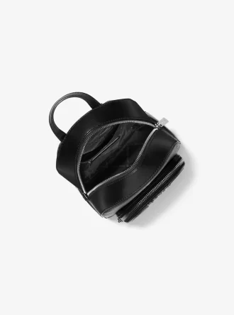 Jaycee Extra-Small Rucksack aus genarbtem Leder, wandelbar