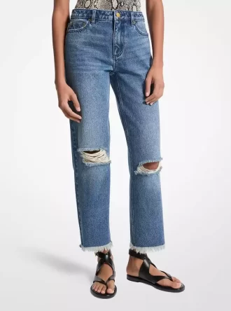Jeans im Used-Look