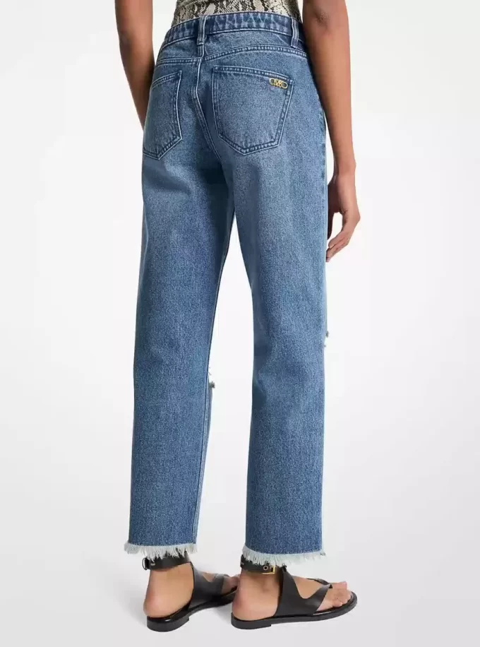 Jeans im Used-Look