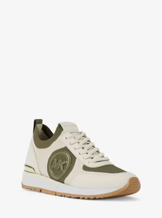 Jenkins Zweifarbiger Stretch-Stricktrainer