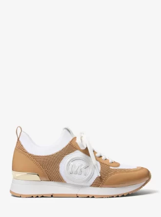 Jenkins Zweifarbiger Stretch-Stricktrainer