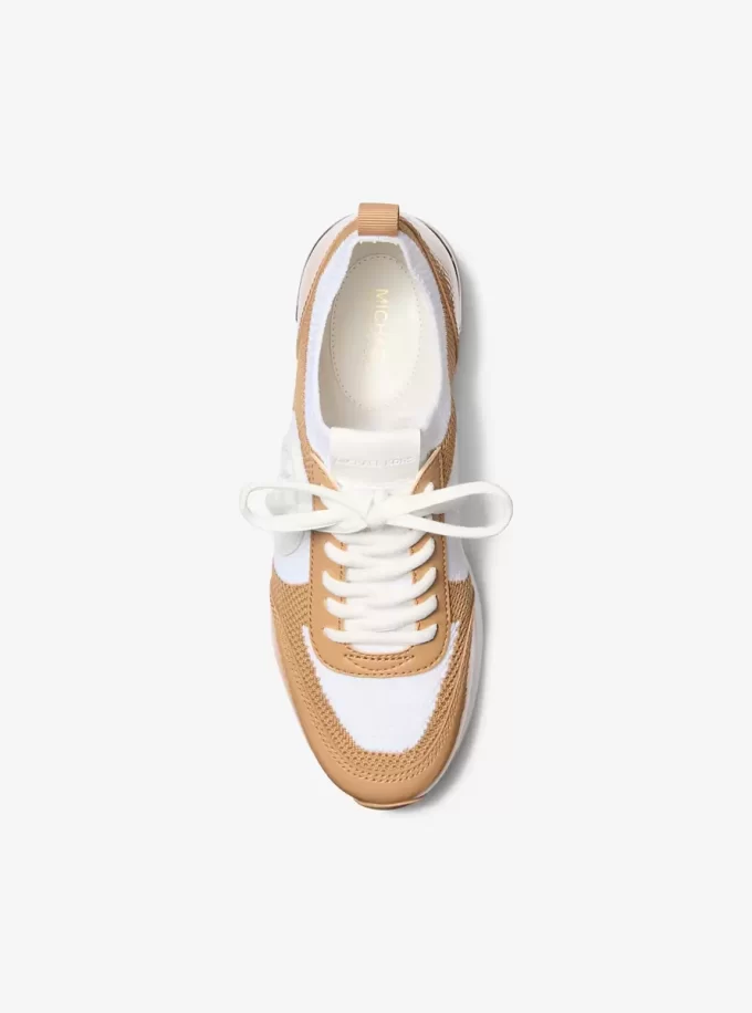 Jenkins Zweifarbiger Stretch-Stricktrainer