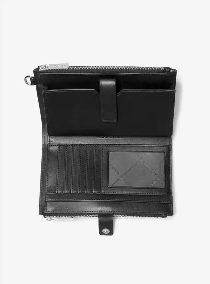 Jet Set Große Ombré-Handgelenktasche mit Signature-Logo