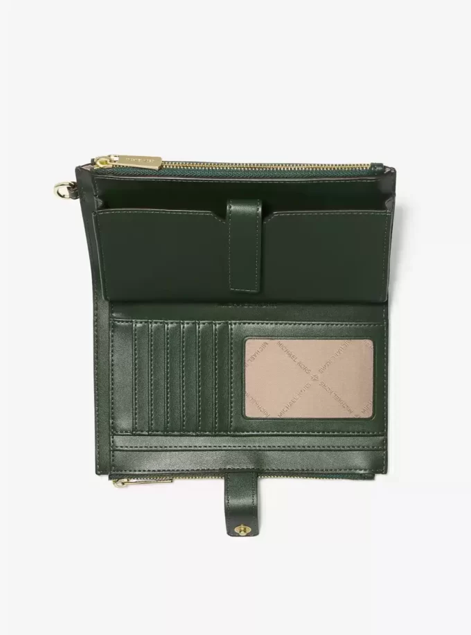 Jet Set Große Ombré-Handgelenktasche mit Signature-Logo