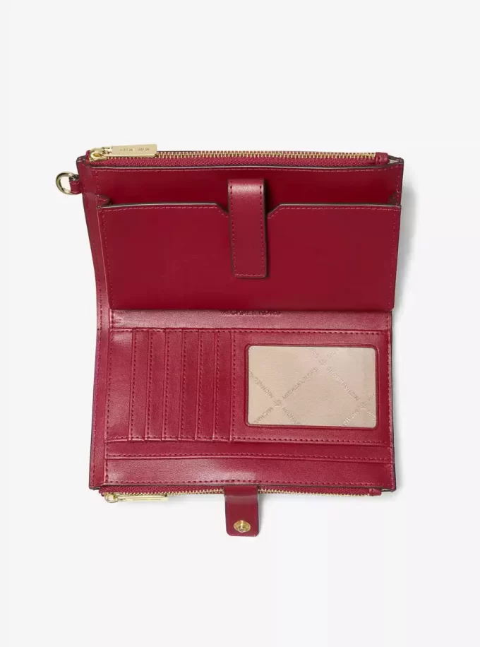 Jet Set Große Ombré-Handgelenktasche mit Signature-Logo