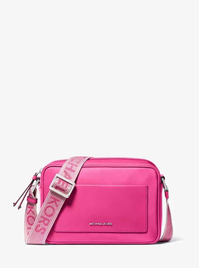 Jet Set Große Umhängetasche aus Nylon-Gabardine