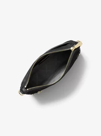 Jet Set Große Umhängetasche aus Nylon-Gabardine