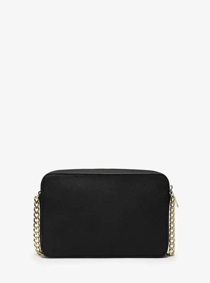 Jet Set Große Umhängetasche aus Saffiano-Leder