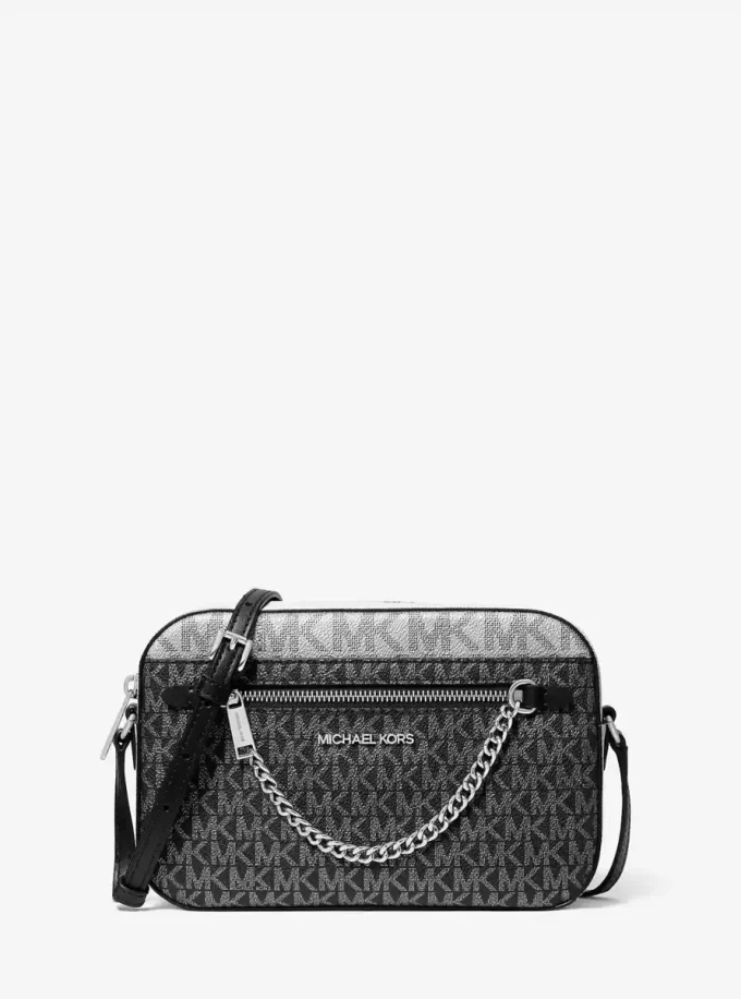 Jet Set Große Umhängetasche mit charakteristischem Logo Jet Set Große Umhängetasche mit charakteristischem Logo