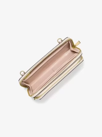 Jet Set Große wandelbare Crossbody-Tasche mit charakteristischem Logo