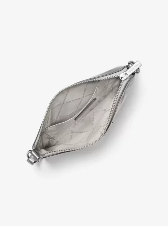 Jet Set Kleine Metallic-Handgelenktasche