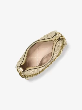 Jet Set Kleine verzierte wandelbare Umhängetasche