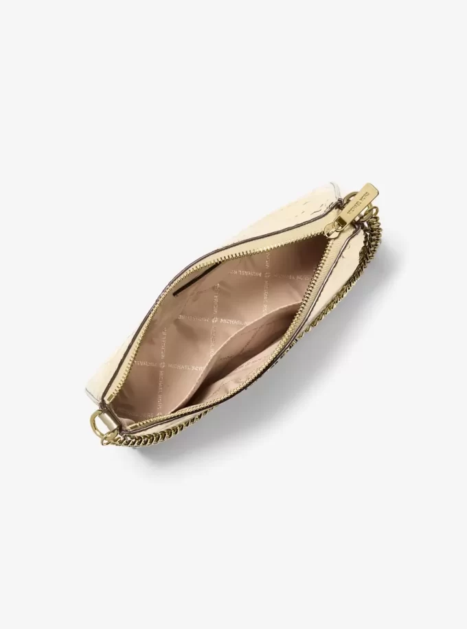 Jet Set Medium Geschenkset mit metallischem Logo-Prägung, Pochette und Kartenetui Jet Set Medium Geschenkset mit metallischem Logo-Prägung, Pochette und Kartenetui