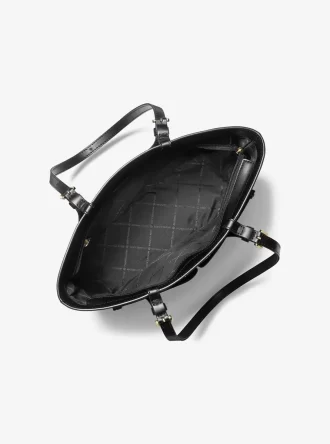 Jet Set Medium Logo Pocket Tote Bag