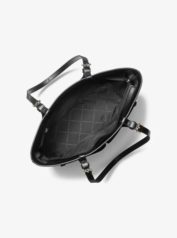 Jet Set Medium Logo Pocket Tote Bag Jet Set Medium Logo Pocket Tote Bag