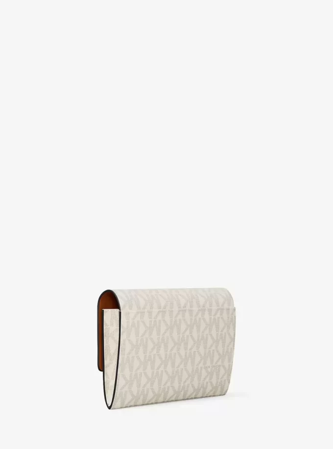 Jet Set Medium Signature Logo 2-in-1 Geldbörse