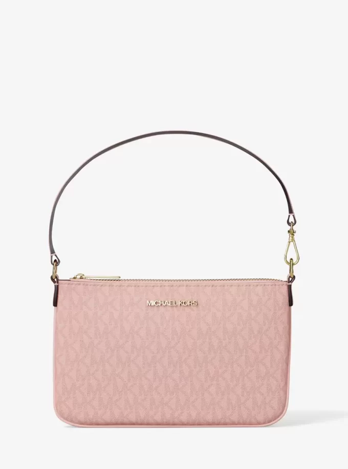 Jet Set Small Signature Logo Convertible Wristlet Jet Set Small Signature Logo Convertible Wristlet