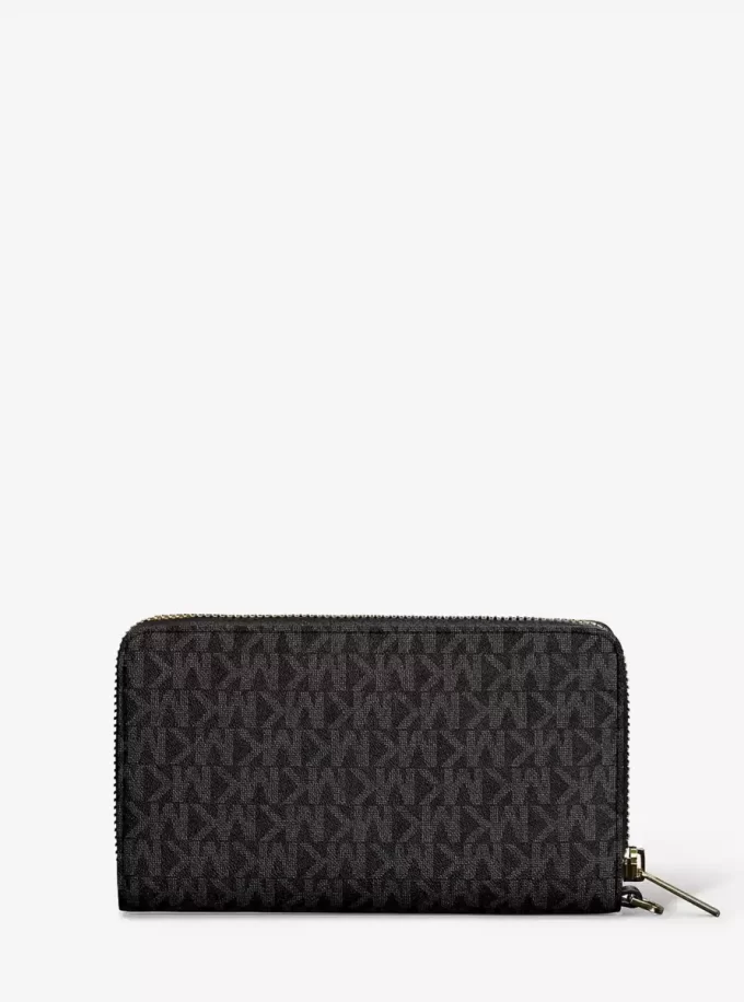 Jet Set Smartphone-Geldbörse mit großem Logo Jet Set Smartphone-Geldbörse mit großem Logo