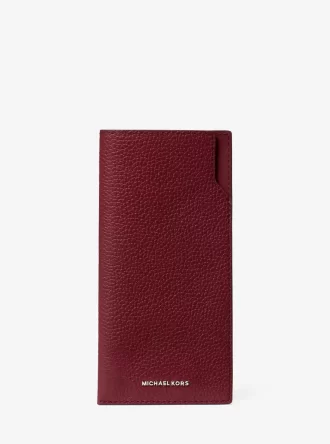 Jet Set Sonnenbrillenetui aus genarbtem Leder