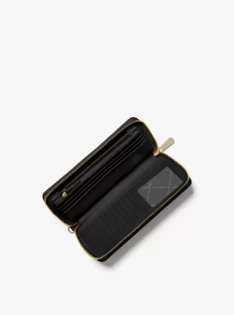 Jet Set Travel Große Handgelenktasche aus genarbtem Leder Jet Set Travel Große Handgelenktasche aus genarbtem Leder