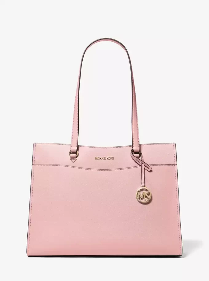 Jet Set Travel Große Tragetasche aus Saffiano-Leder