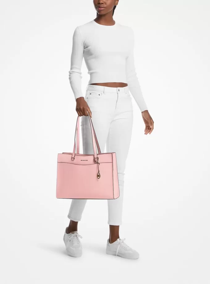 Jet Set Travel Große Tragetasche aus Saffiano-Leder