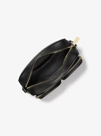 Jet Set Travel Medium Leder-Umhängetasche