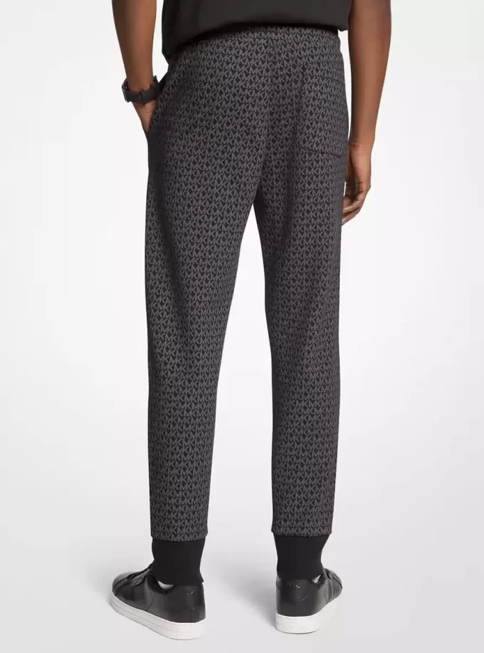 Jogginghose aus Baumwollmischgewebe mit charakteristischem Logoprint