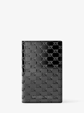 Klappkartenetui mit geprägtem Cooper-Metallic-Logo