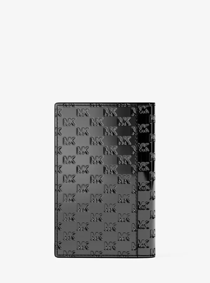 Klappkartenetui mit geprägtem Cooper-Metallic-Logo Klappkartenetui mit geprägtem Cooper-Metallic-Logo