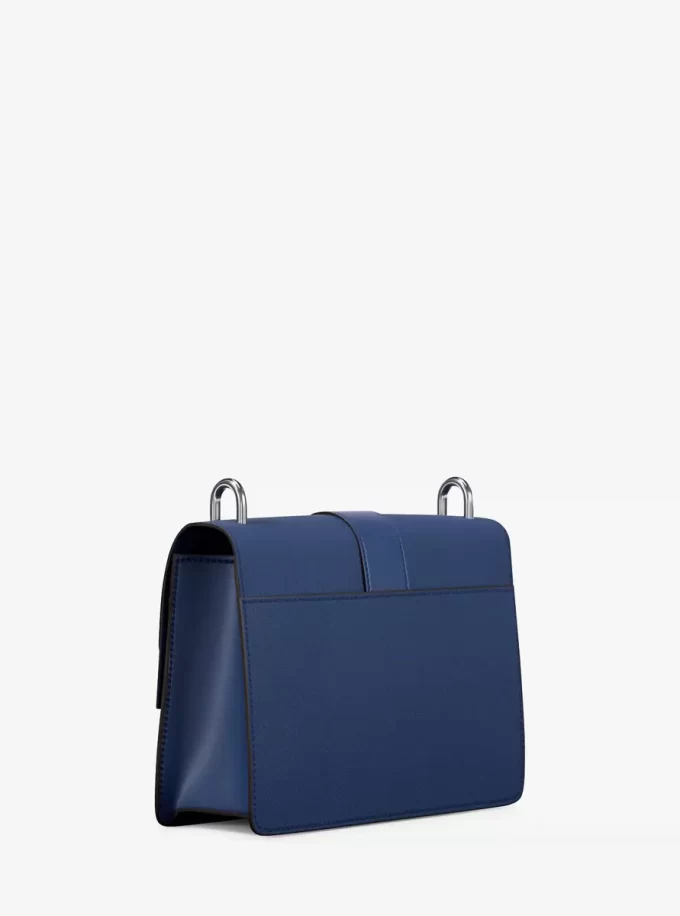 Kleine Greenwich Umhängetasche aus Saffiano-Leder