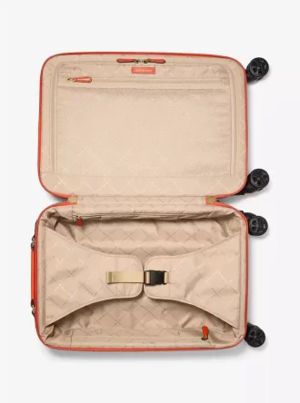 Kleiner Koffer mit Polka-Dot-Logo