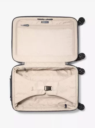 Kleiner Koffer mit Polka-Dot-Logo