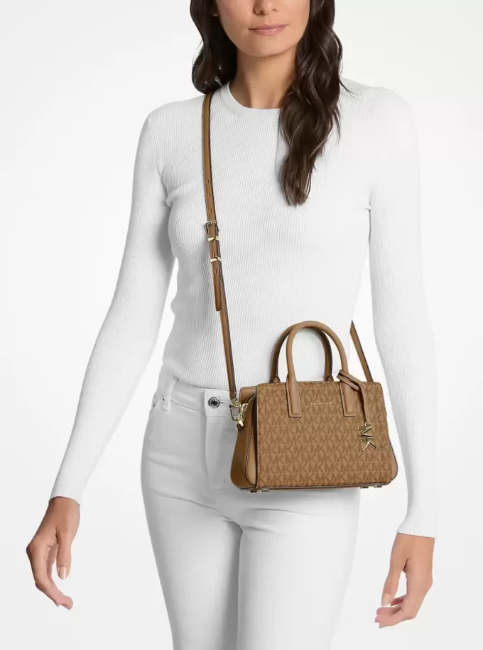 Laila Extra-Small Signature Logo Crossbody Bag Laila Extra-Small Signature Logo Crossbody Bag